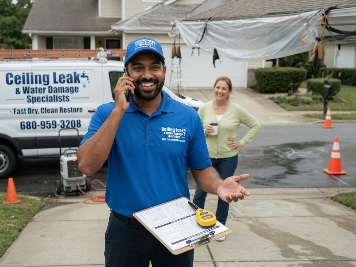 Ceiling Leak Cleanup Mosier, OR FAQs
